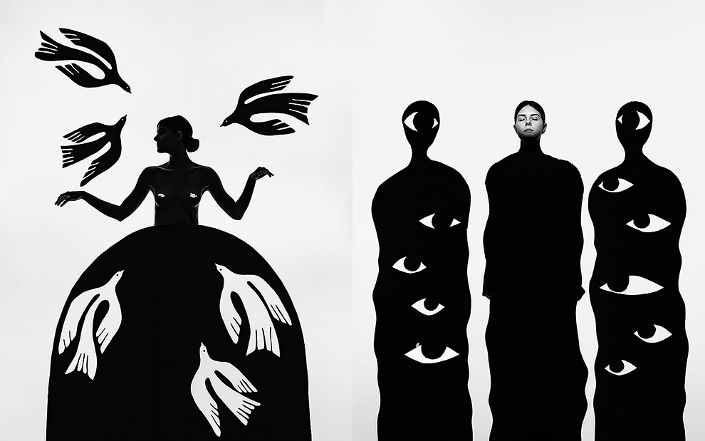 A Group of Artists Create an Amazing Project at The Merging of Photography and Cardboard Silhouettes » Design You Trust