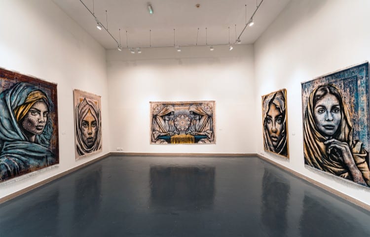 Mateo Humano exhibition at Museum of Sharjah