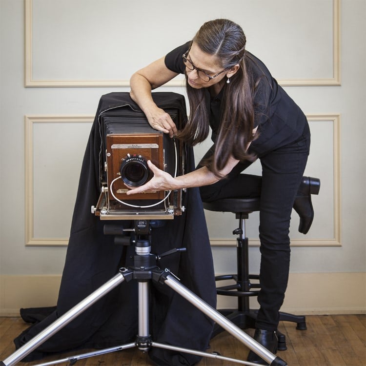 Photographer Barbara Cole at Work