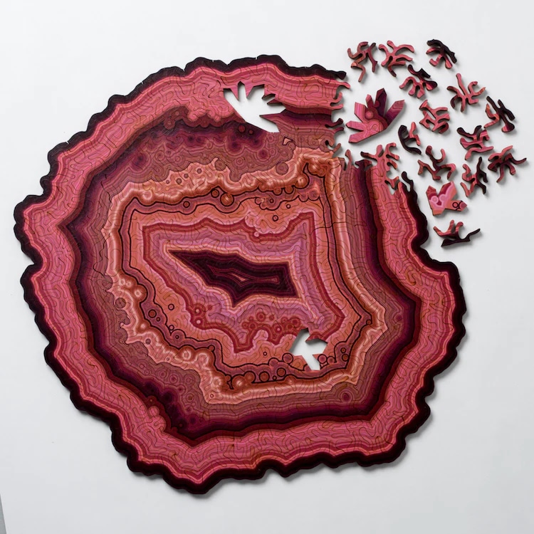 Large Geode Jigsaw Puzzle