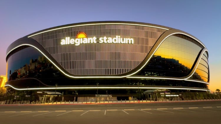 Renewable Energy at Allegiant Stadium