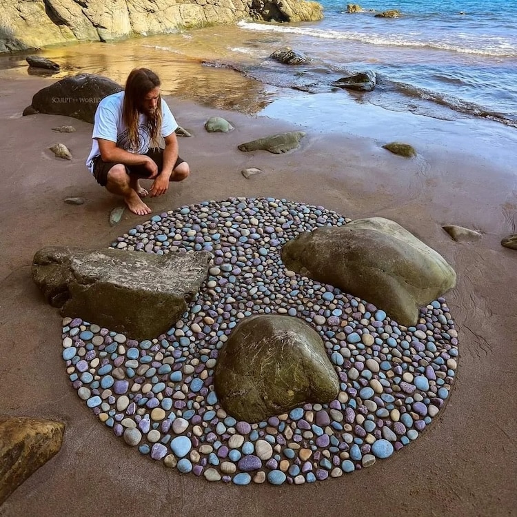 Beach Art by Jon Foreman