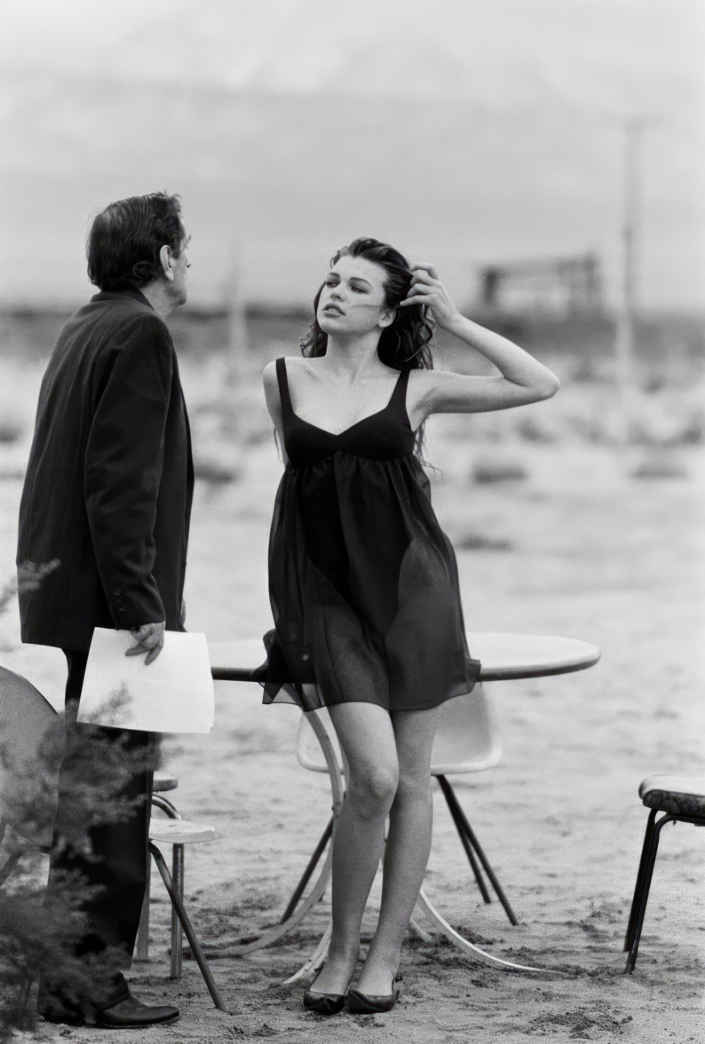 Milla Jovovich Harry Dean Stanton 7 