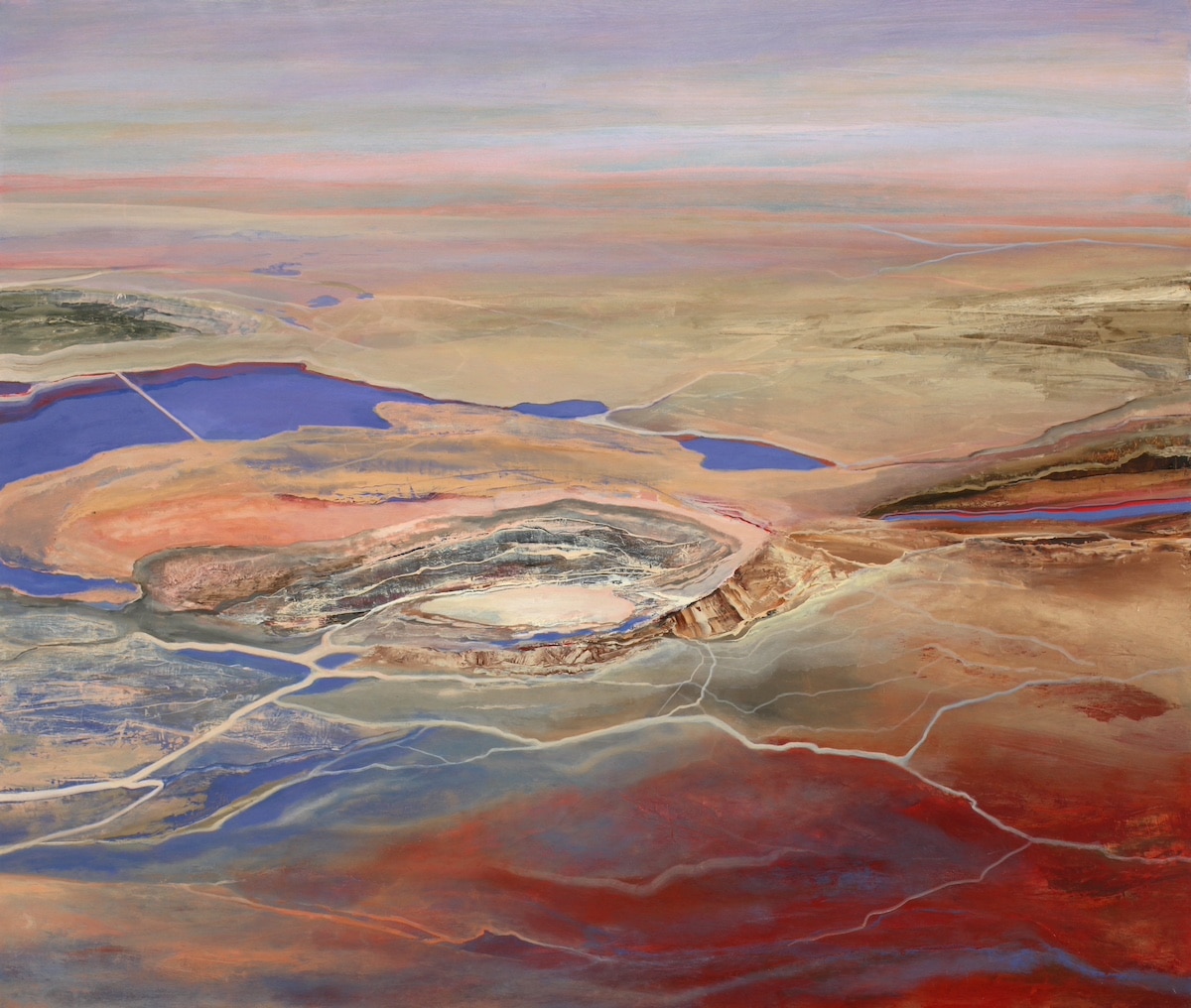 Contemporary Landscape Oil Painting by Philip Govedare