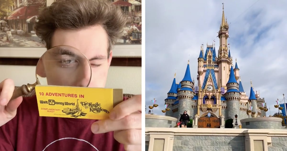 Man Travels to Disney World With a 46-Year-Old Ticket