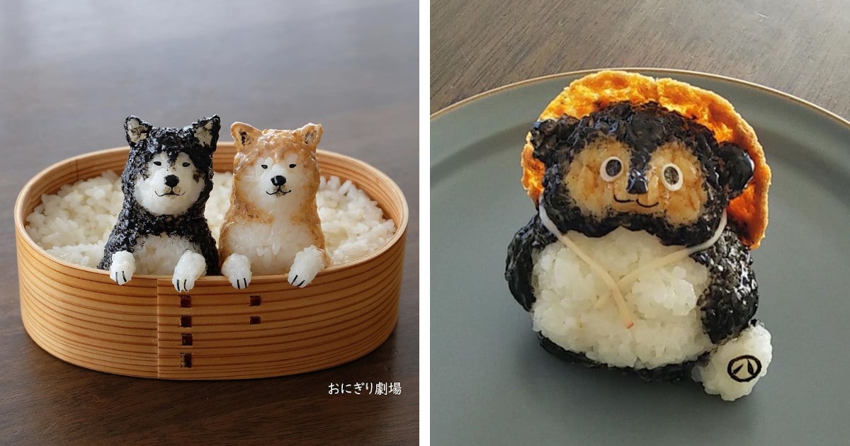 Food Artist Creates Adorable Onigiri Characters From Rice