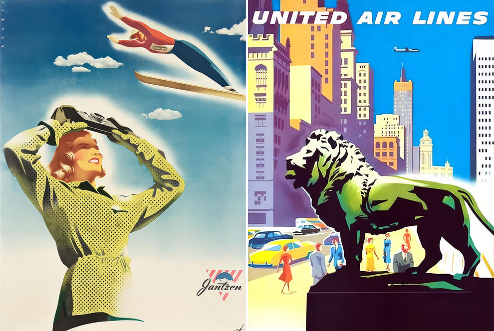 Exploring the Geometric Elegance of Joseph Binder’s Vintage Posters » Design You Trust