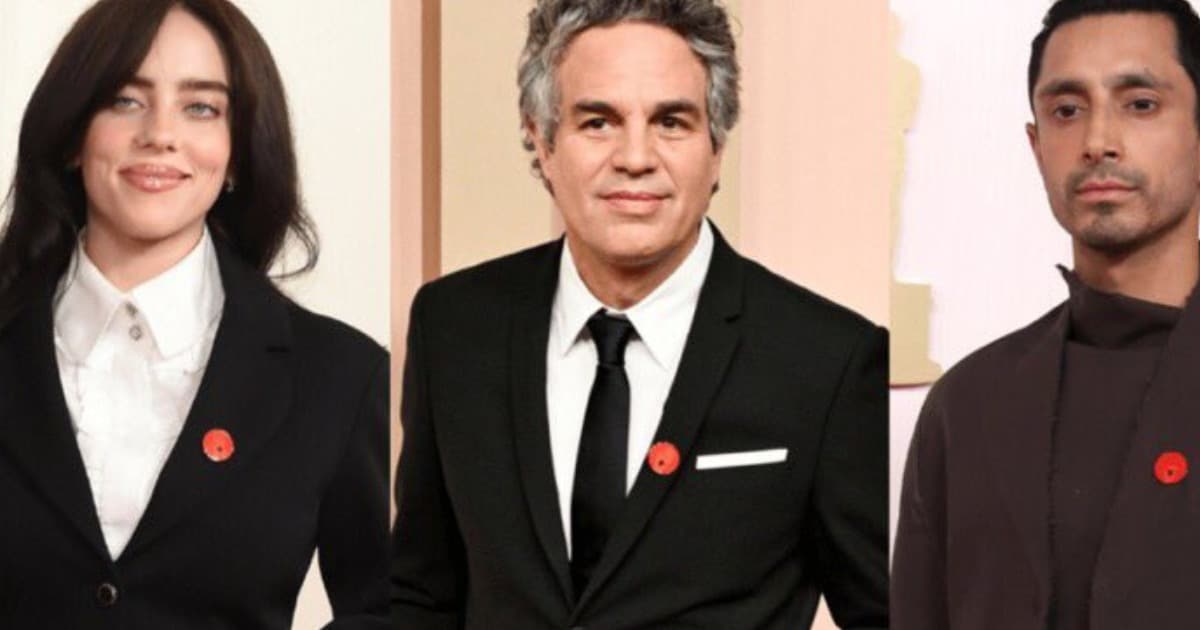 Why Many Celebrities Wore Red Pins to the 2024 Oscars