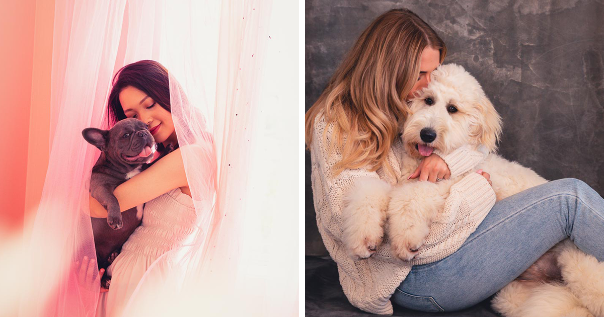 10 Tender Moments in Dog-Human Connections, Captured By “Yellow Lab Dog Photography”