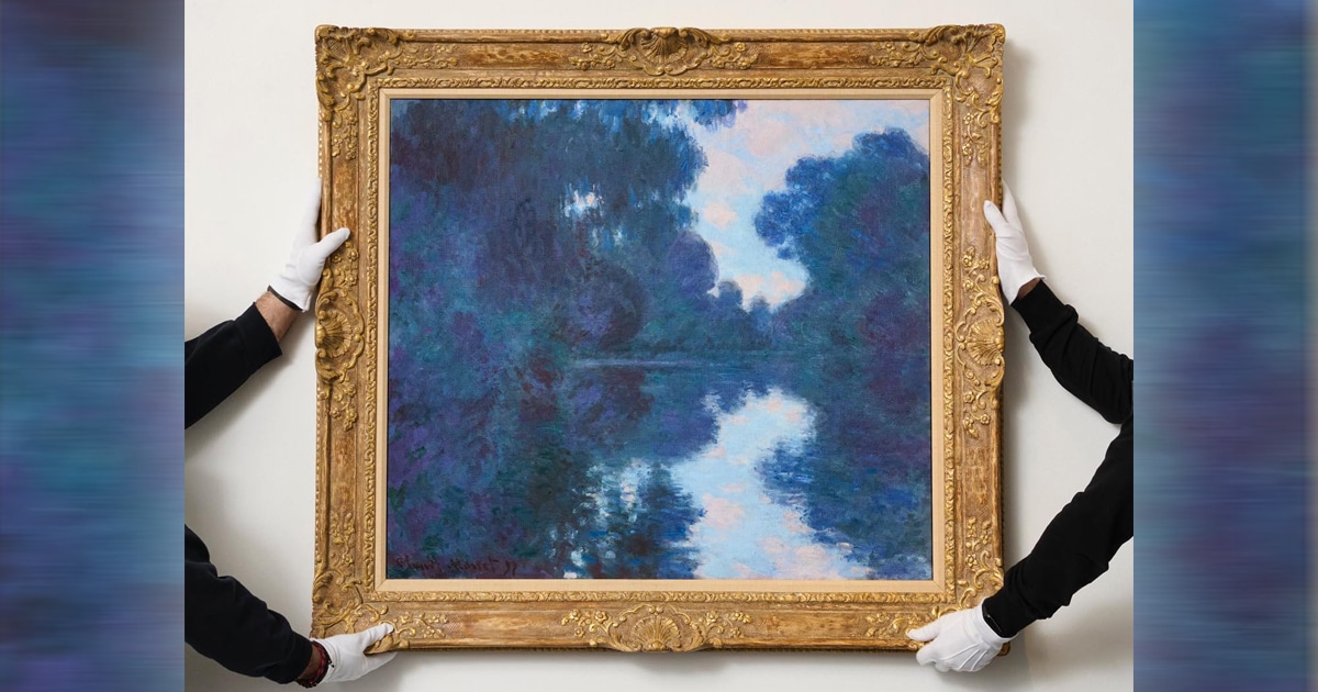 Monet’s Scene of the Seine River Sells for 18 Million